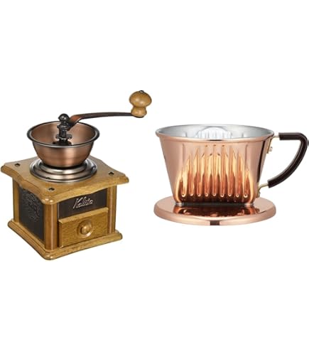 Amazon｜カリタ Kalita コーヒーミル 手挽き 銅板ミル AC-1#42067｜手